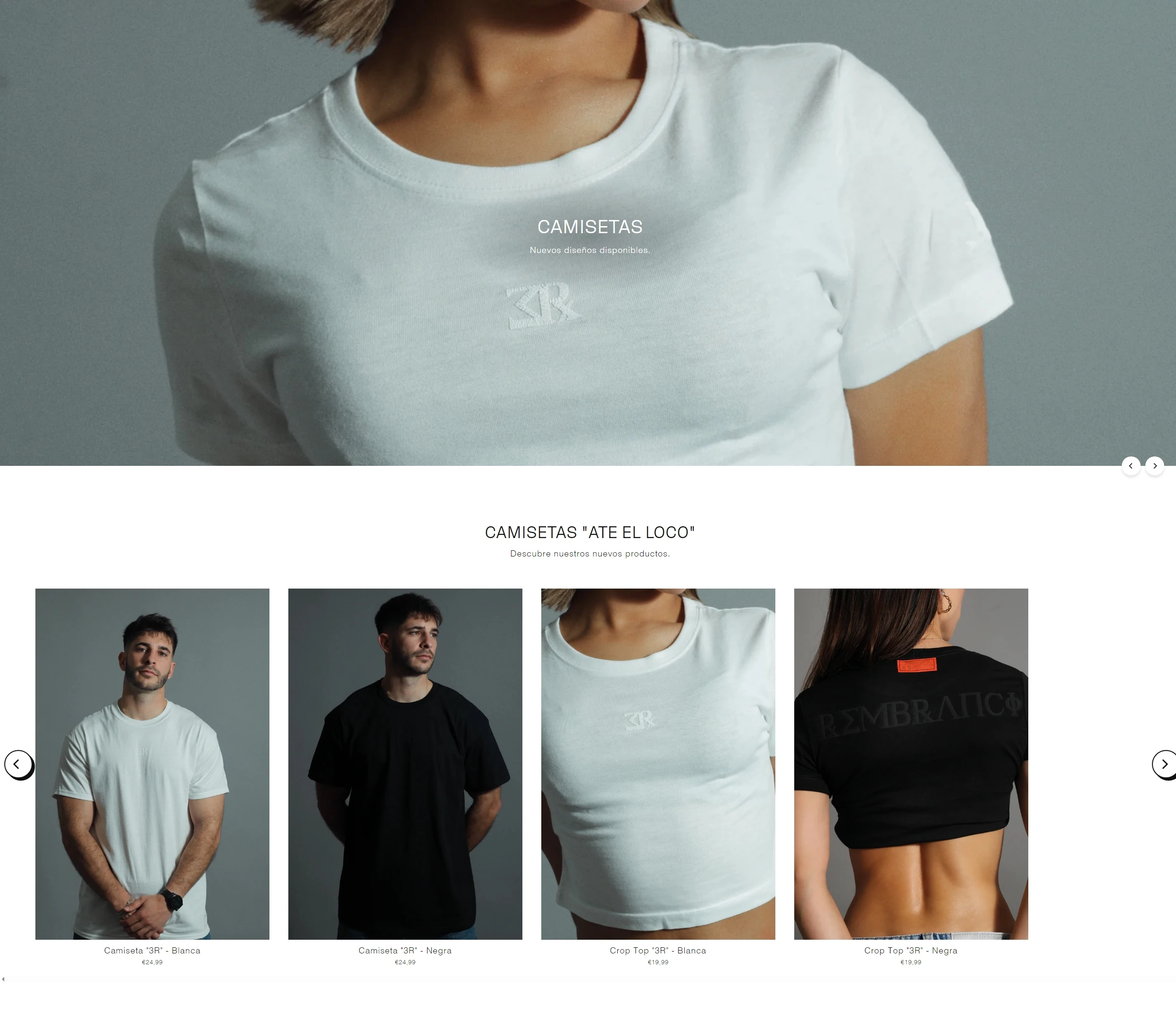 Colección de camisetas de Rembranci